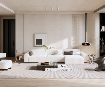 Modern A Living Room-ID:735980032