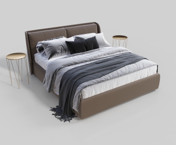 Modern Double Bed-ID:533636096