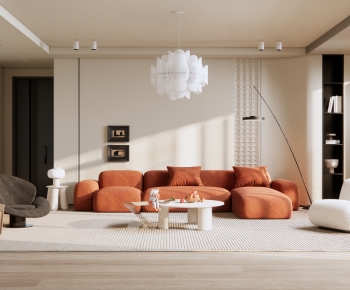 Modern A Living Room-ID:600023035