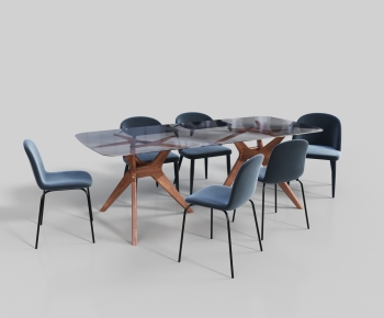 Modern Dining Table And Chairs-ID:102000272