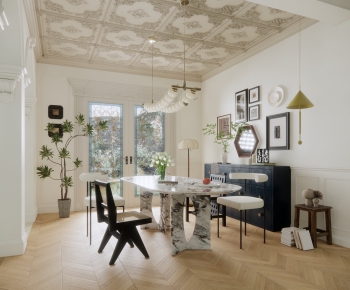 French Style Dining Room-ID:847600945