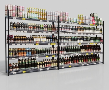 Modern Supermarket Shelf-ID:521725895
