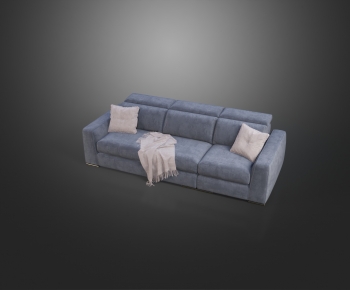 Modern Three-seat Sofa-ID:634670382