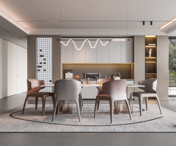 Modern Dining Room-ID:386101965