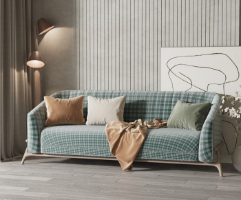 Nordic Style A Sofa For Two-ID:695504901