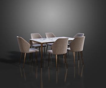 Modern Dining Table And Chairs-ID:143630037