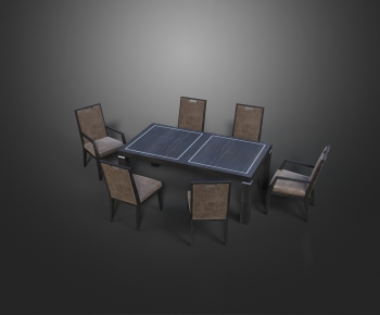Modern Dining Table And Chairs-ID:435988995
