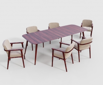 Modern Dining Table And Chairs-ID:981125127