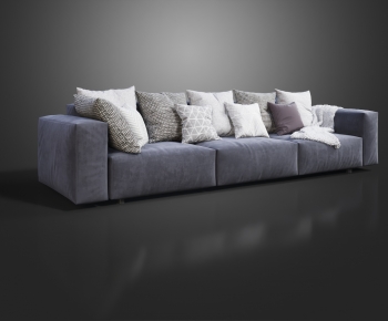 Modern Three-seat Sofa-ID:703794966