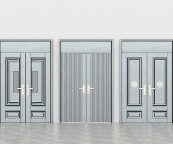 New Chinese Style Double Door-ID:812531959
