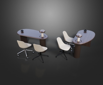 Modern Office Desk And Chair-ID:387012009