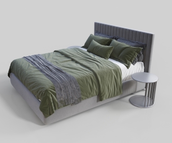 Modern Double Bed-ID:431468011