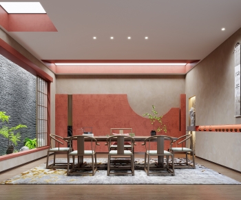 New Chinese Style Tea House-ID:939652925