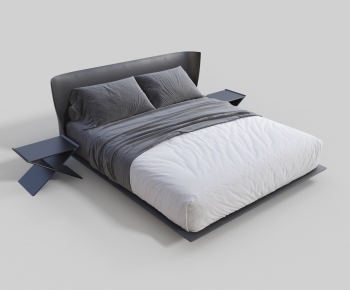 Modern Double Bed-ID:350456951