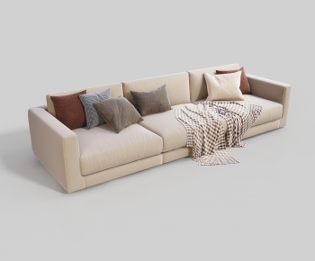 Modern Three-seat Sofa-ID:177575111