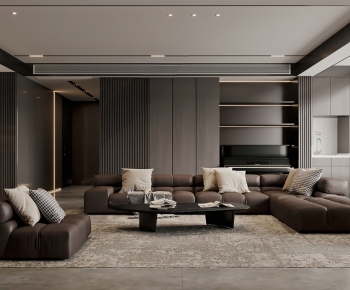Modern A Living Room-ID:244672061
