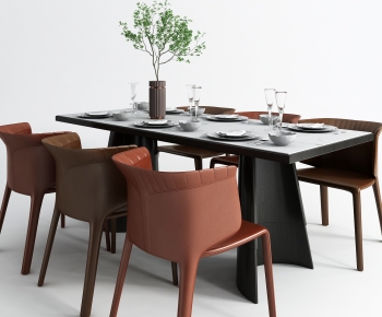 Modern Dining Table And Chairs-ID:425648933