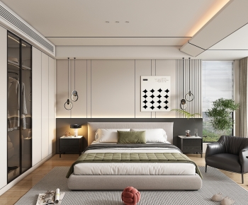 Modern Bedroom-ID:991594088