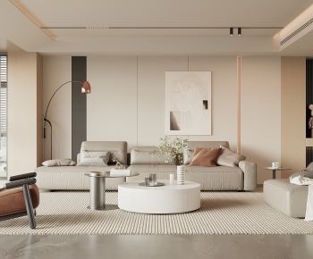 Modern A Living Room-ID:886491062