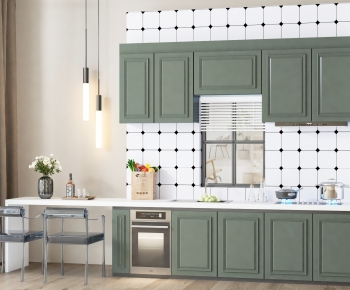 Simple European Style Kitchen Cabinet-ID:538573033