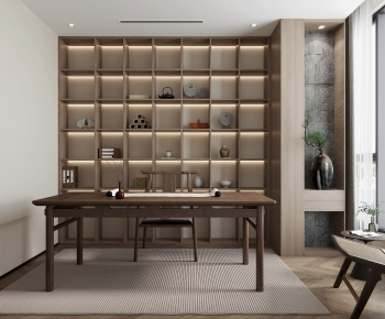 New Chinese Style Study Space-ID:805815941