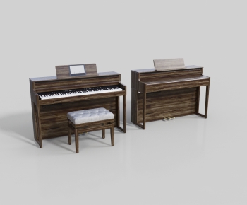 现代实木钢琴-ID:692099096
