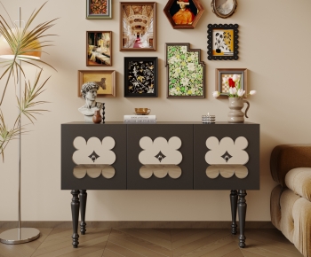 Modern Nordic Style Decorative Cabinet-ID:684274912