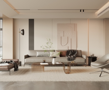 Modern A Living Room-ID:249608991