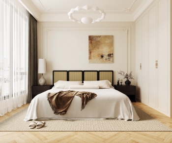 Wabi-sabi Style Bedroom-ID:934581046