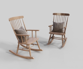 Chinese Style Rocking Chair-ID:290524962