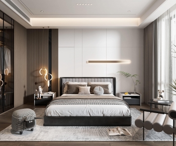 Modern Bedroom-ID:663794993