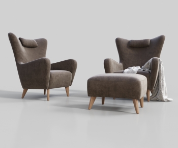 Nordic Style Single Sofa-ID:657974962