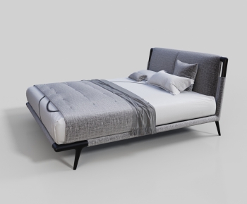 Modern Double Bed-ID:134181022