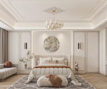 French Style Bedroom-ID:158313046
