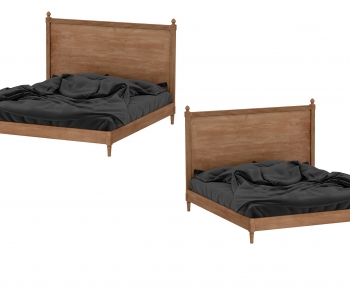 American Style Double Bed-ID:901017907