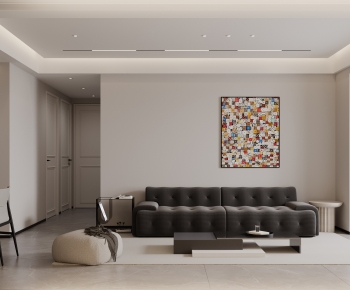 Modern A Living Room-ID:948370935