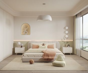 Nordic Style Bedroom-ID:449389937