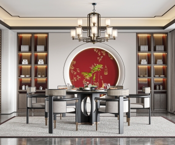 New Chinese Style Dining Room-ID:775000103