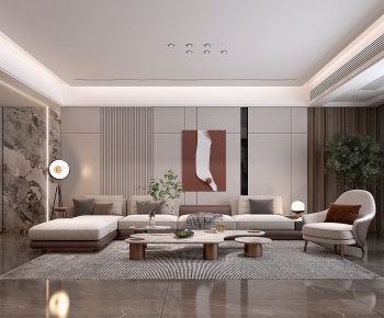 Modern A Living Room-ID:787704945