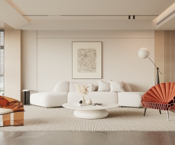 Modern A Living Room-ID:462327007