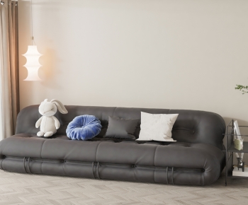 Simple European Style A Sofa For Two-ID:350655088
