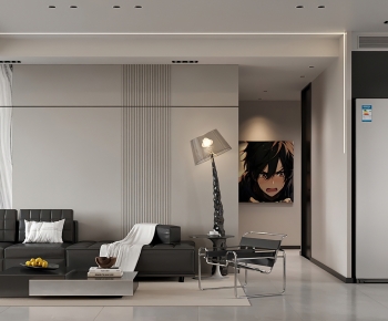 Modern A Living Room-ID:733783013