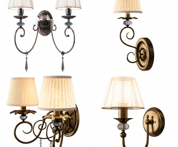 Simple European Style Wall Lamp-ID:988609855