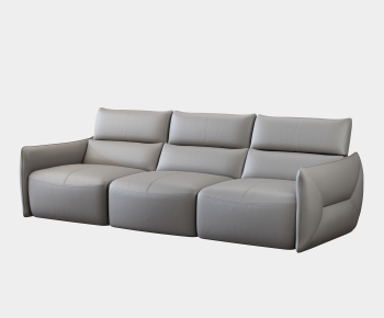 Modern Three-seat Sofa-ID:692009933