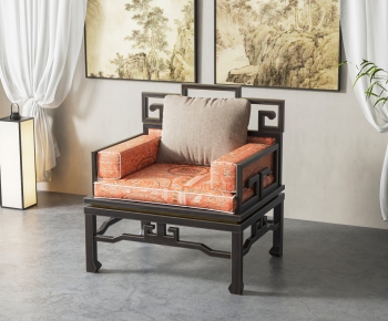 Chinese Style Single Sofa-ID:343961957