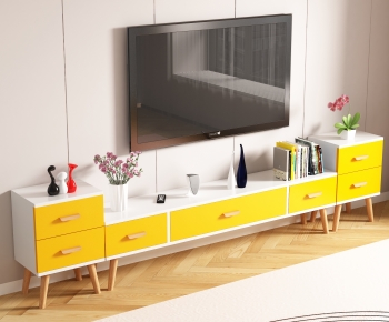 Nordic Style TV Cabinet-ID:221084121