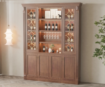 American Style Wine Cabinet-ID:678587914