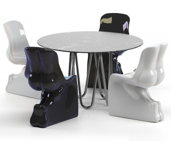 Modern Dining Table And Chairs-ID:886746889