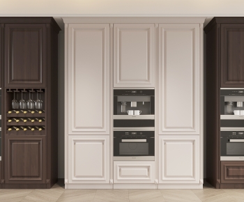 Simple European Style Kitchen Cabinet-ID:964699984