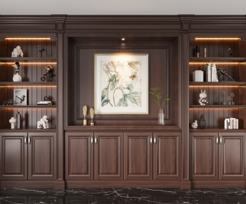 American Style Bookcase-ID:889167079